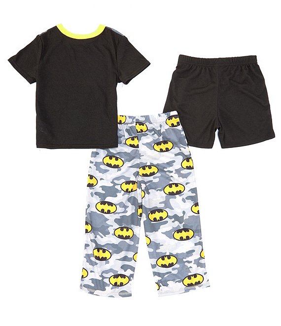 DC Comics Batman Logo and Camo Toddler Pajama Set