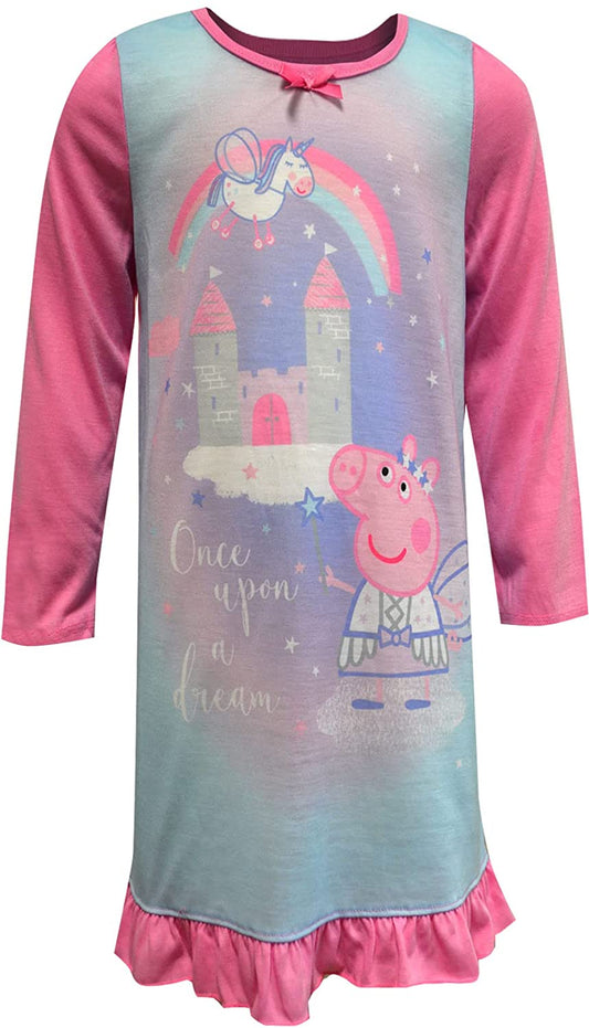 Komar Kids Peppa Pig Baby Girl's Peppa Unicorn Gown (Toddler)