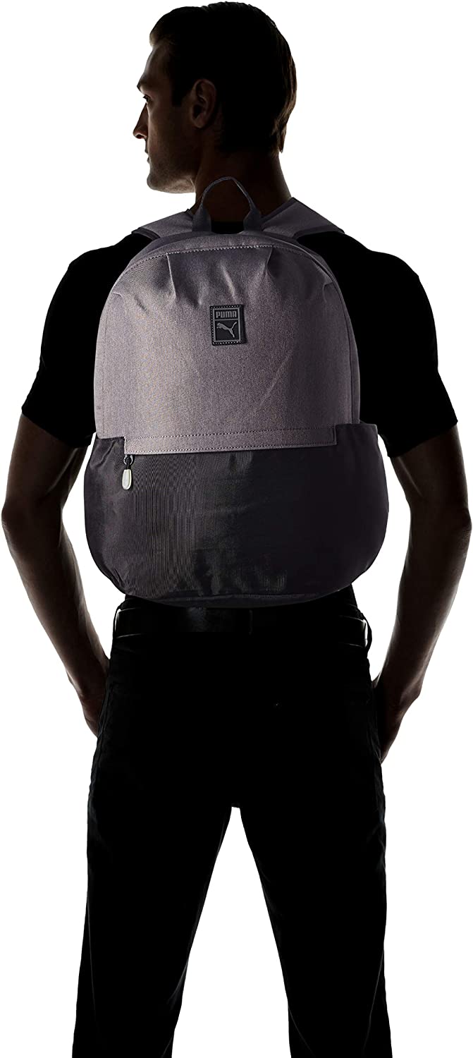 PUMA Men's Imprint Backpack, Black/Gray