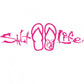 Salt Life Sandals and Signature Decal Medium White
