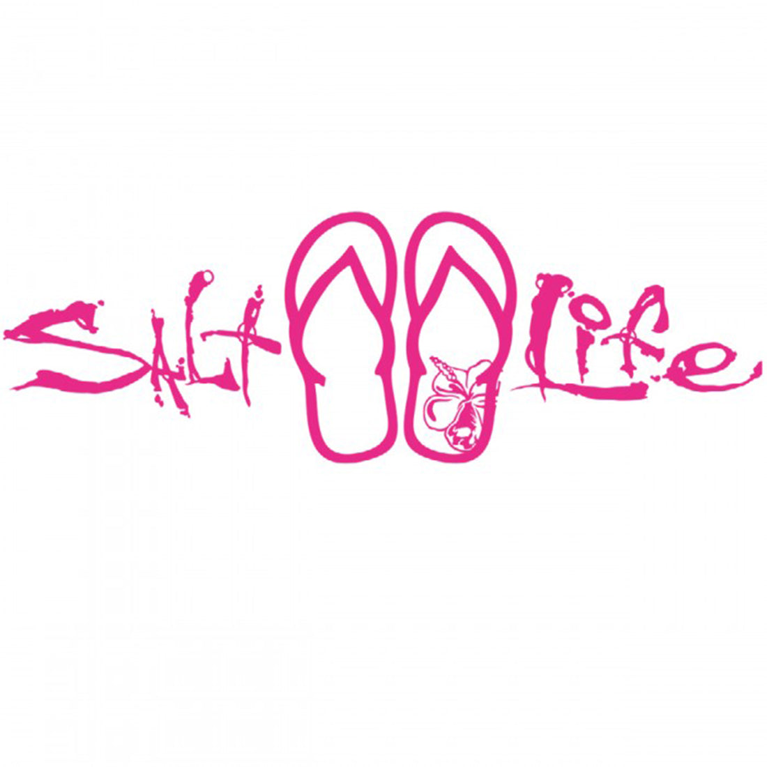 Salt Life Sandals and Signature Decal Small Pink