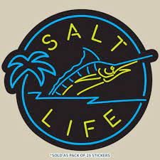 Salt Life Salt Hour Vinyl Sticker