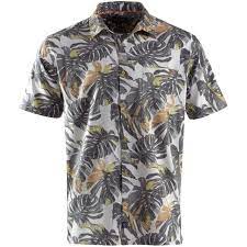 Salt Life Men's Loungin Reverse Button Short Sleeve