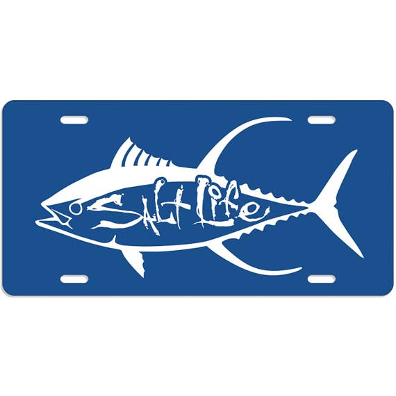Salt Life Tuna License Plate