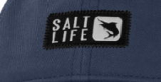 Salt Life Men's Simply Salty Visor, Charcoal