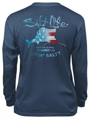 Salt Life Fisherman's Glory Youth Long Sleeve