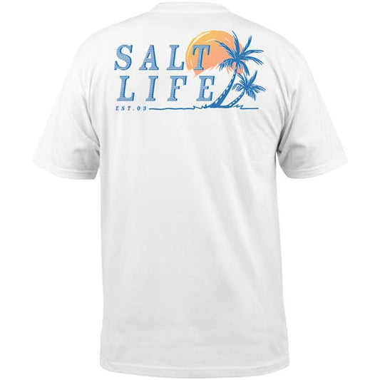 Salt Life Leaning Palms Youth Tee