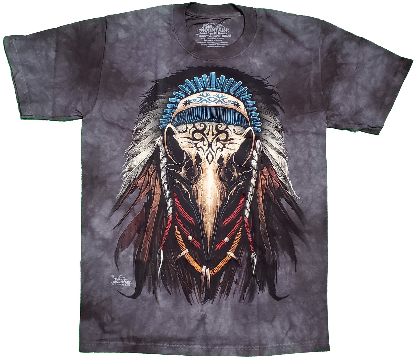 The Mountain Eagle Spirit Chief Tribal Native American T-Shirt
