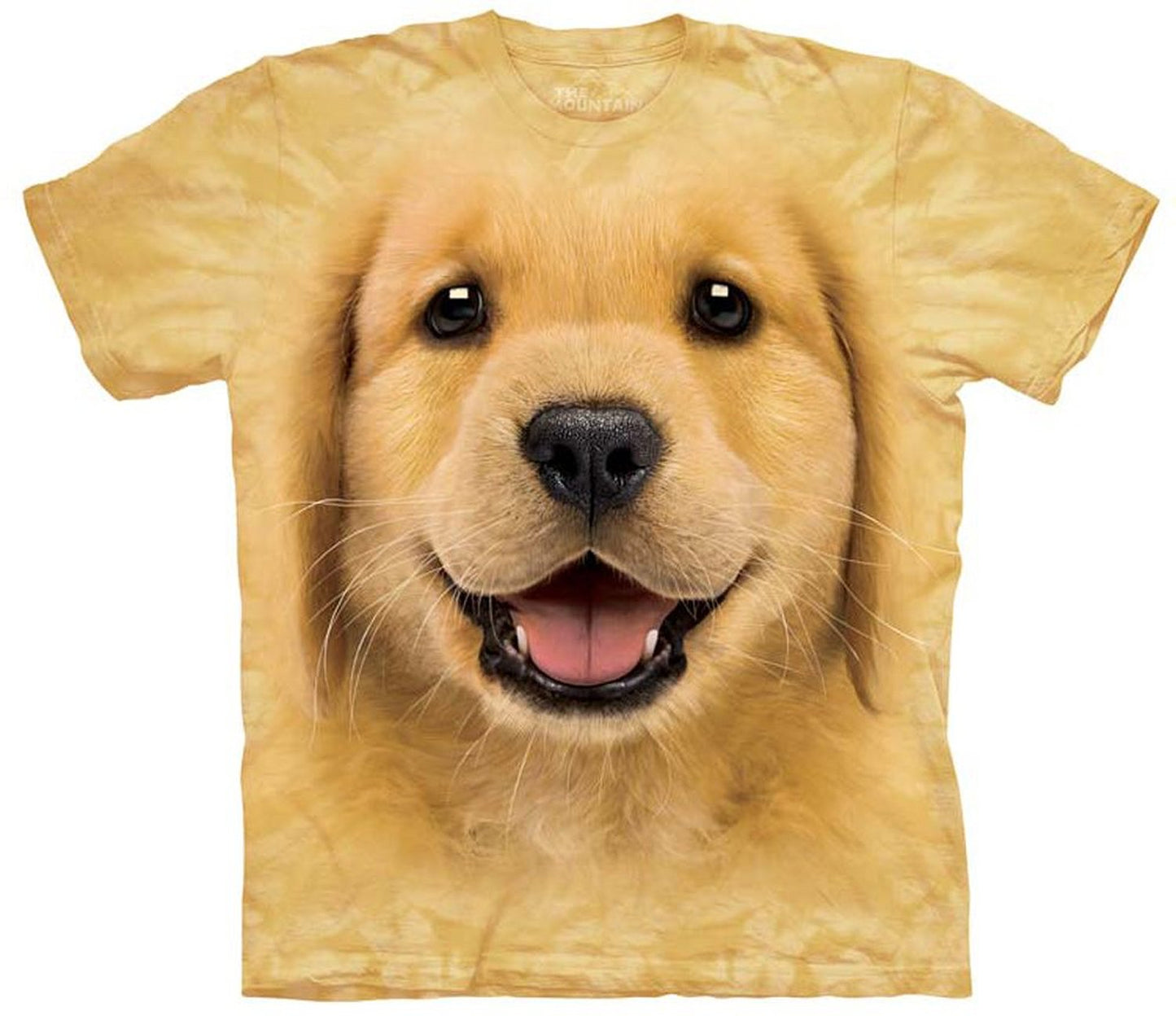 The Mountain Men's Golden Retriever Puppy T-Shirt