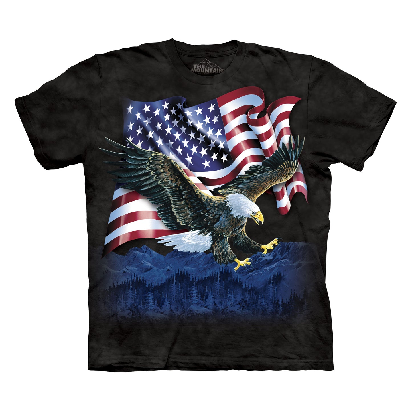The Mountain Men's Eagle Talon Flag T-Shirt