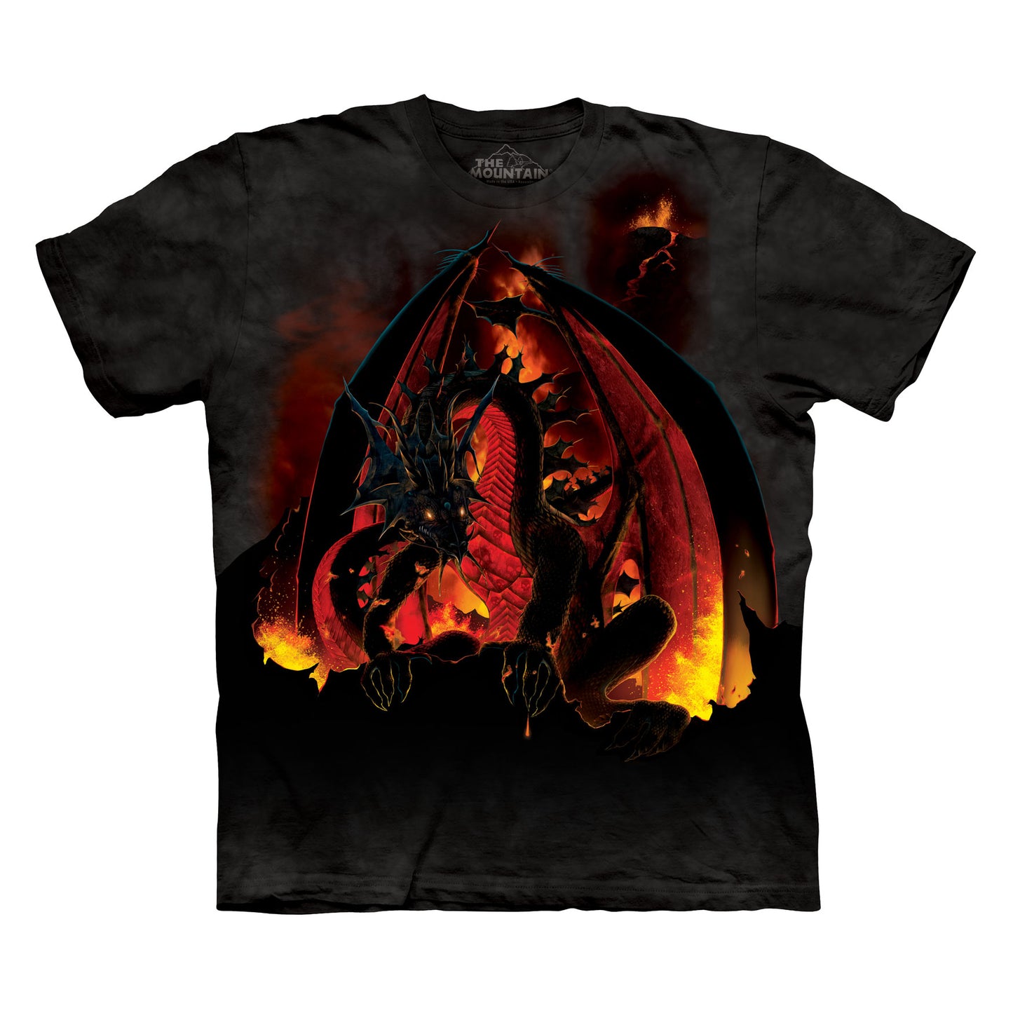 The Mountain Men's Fireball Dragon T-Shirt