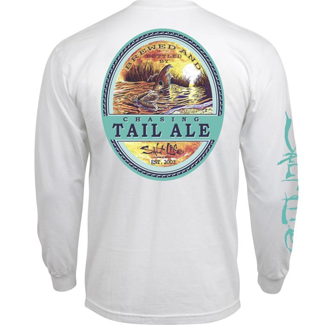 Salt Life Men's Chasing Tail Ale Long Sleeve Shirt