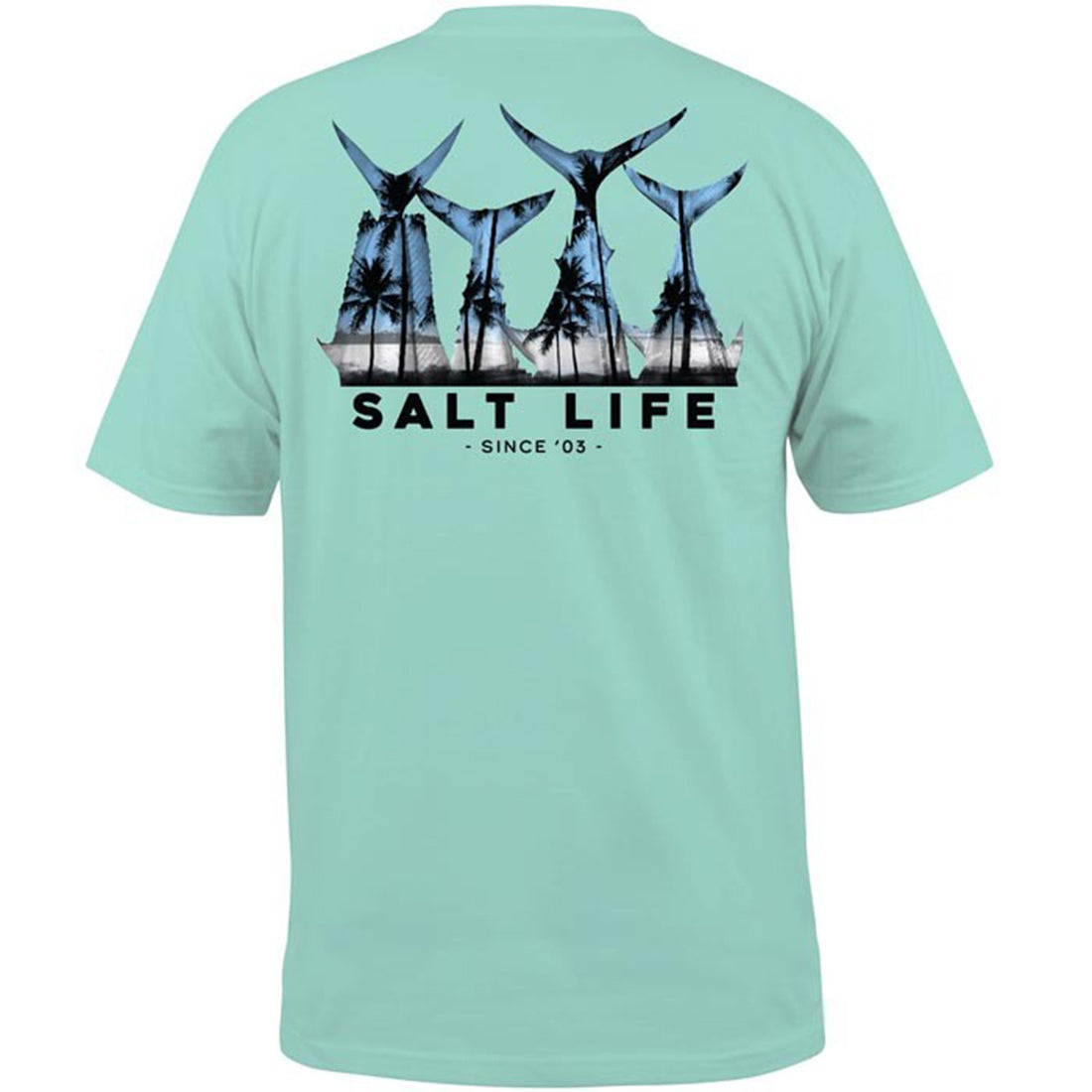 Salt Life Men's Fish Tail Scenic Pocket T-shirt