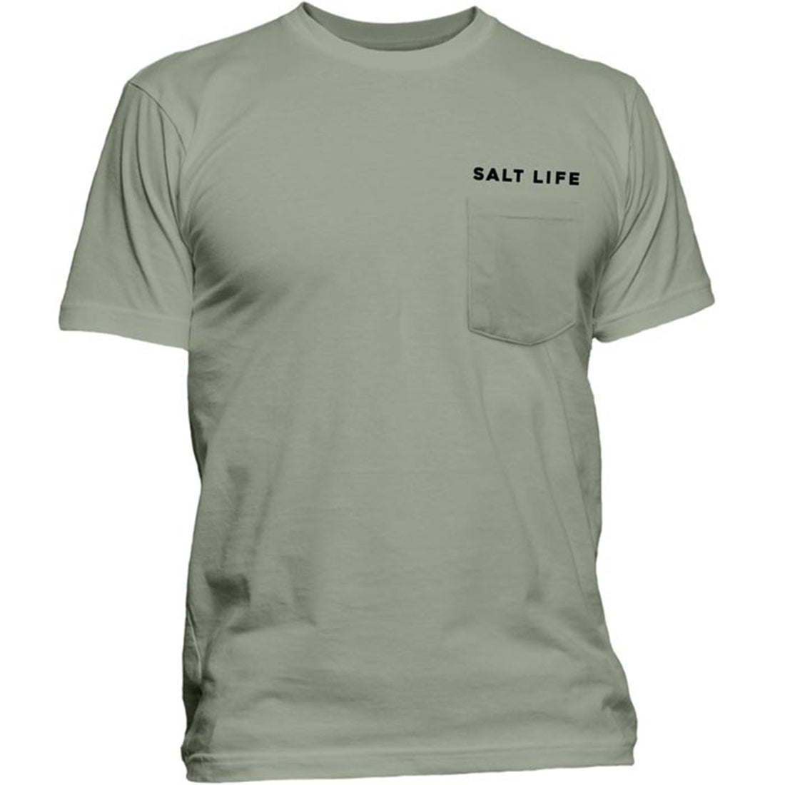 Salt Life Men's Fish Tail Scenic Pocket T-shirt