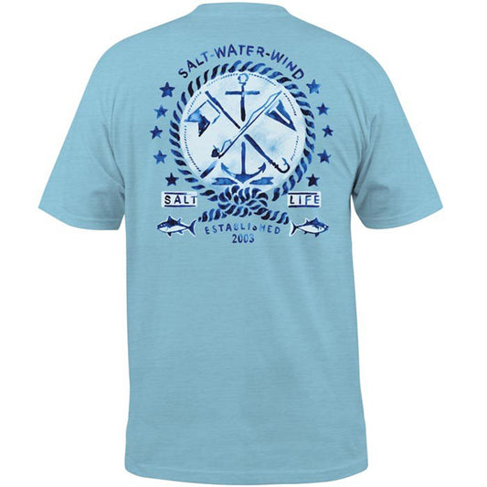 Salt Life Men's Salt Water Wind Sunburnt Pocket T-Shirt