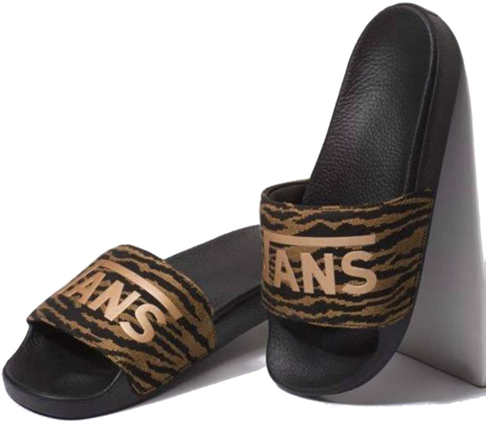Vans Women's Slide-On Woven Tiger Flip Flops