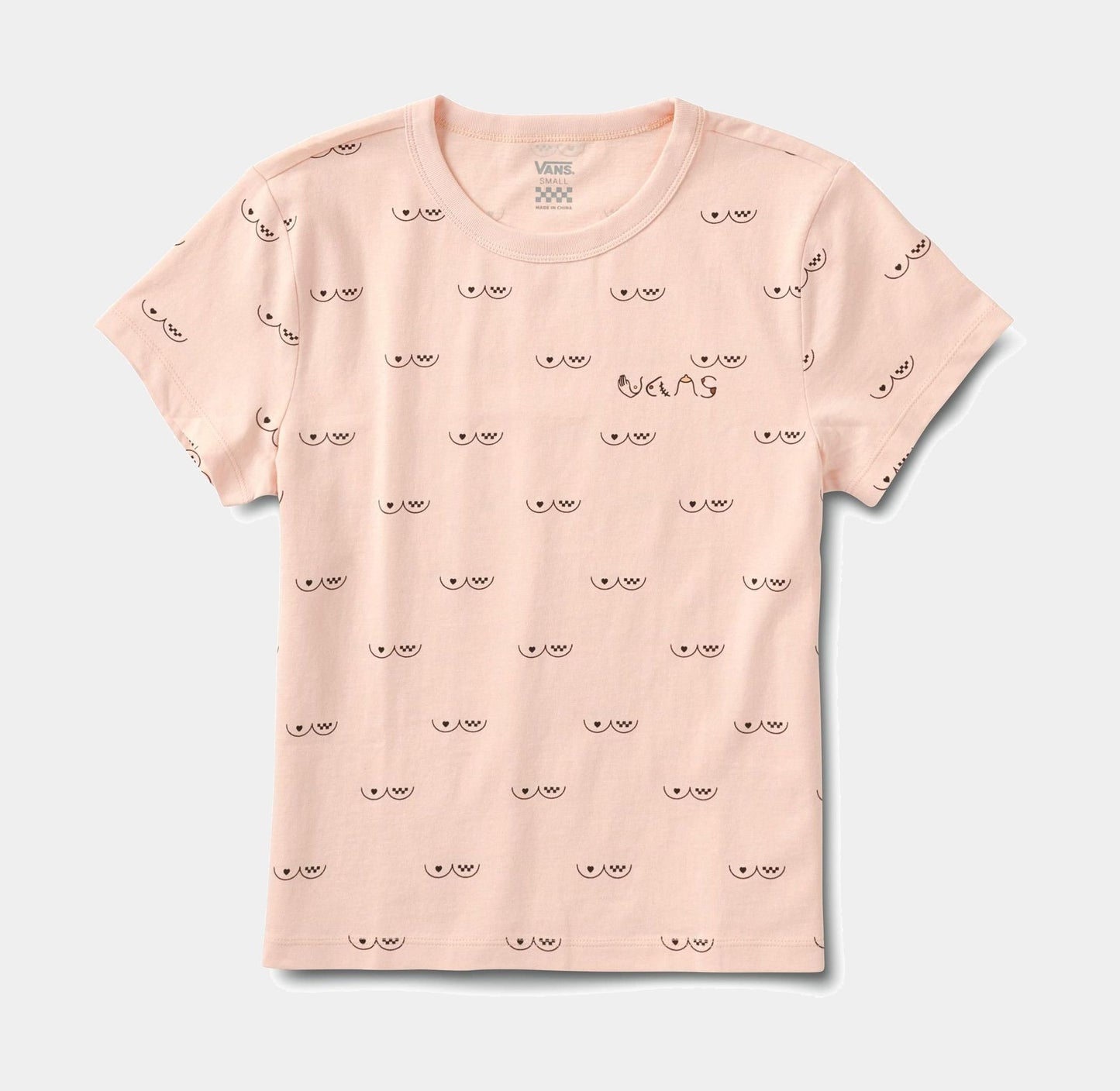 Vans Women's Breast Cancer Awareness Baby T-Shirt
